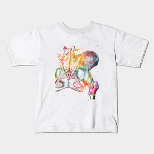 Hip bone ligaments and joint Kids T-Shirt